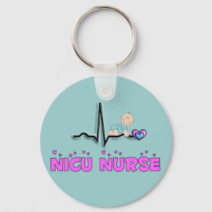 Porte-clés NICU Nurse QRS Design