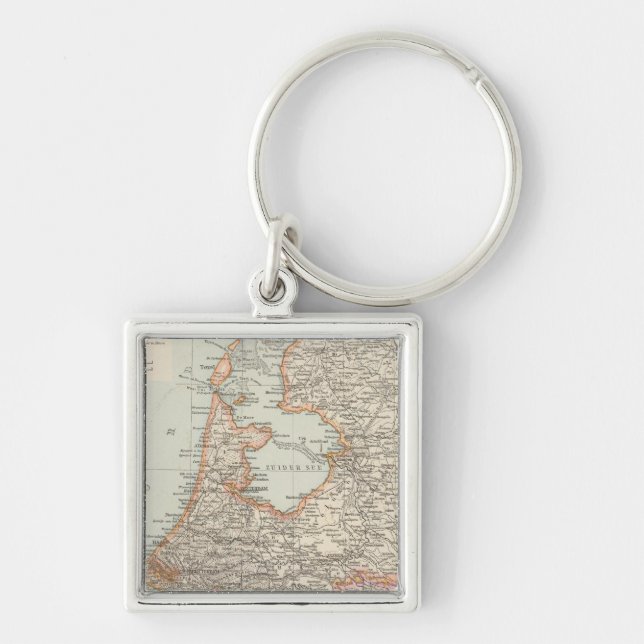 Porte-clés Niederlande - Carte Pays-Bas (Devant)