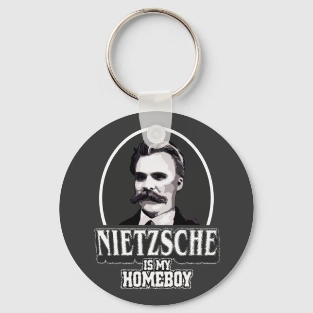 Porte-clés Nietzsche Est Mon Enfant (Recto)