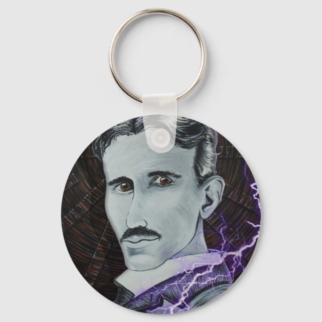 Porte-clés Nikola Tesla (Recto)
