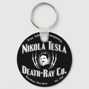 Porte-clés Nikola Tesla Death-Ray Co.