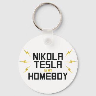 Porte-clés Nikola Tesla est mon garçon