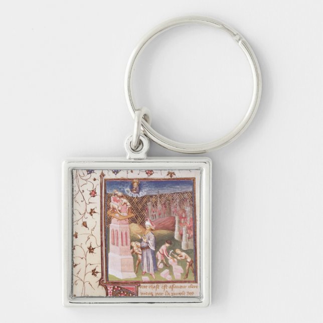 Porte-clés Nimrod surveillant le bâtiment de la tour de (Devant)