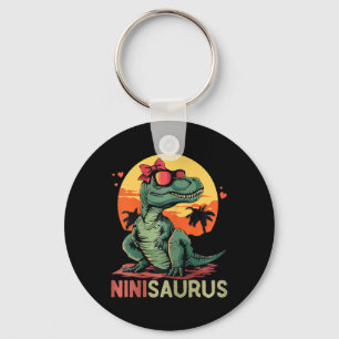 Porte-clés Ninisaurus Dino Dinosaure Nini-saurus T-rex Mère