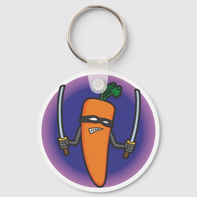 Porte-clés Ninja Carrot Keyring (Recto)