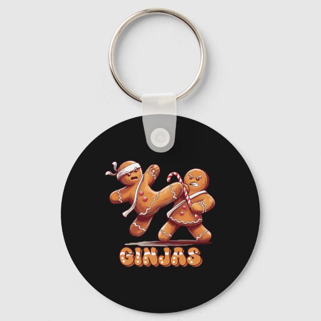 Porte-clés Ninjabread Man Gingerbread (Recto)