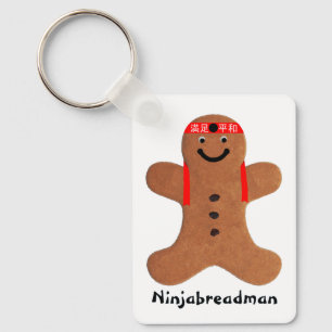 Porte-clés Ninjabreadman biscuit (cookie)