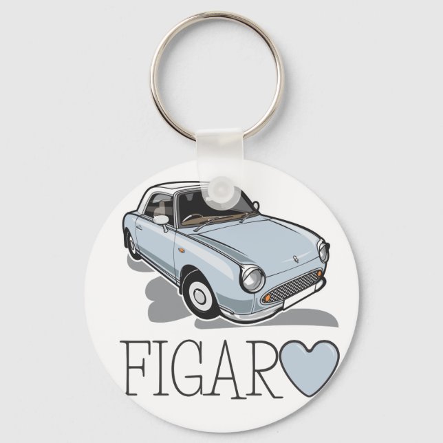 Porte-clés Nissan Figaro Pale Aqua (Recto)