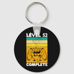 Porte-clés Niveau 52 Joueur complet - 52e anniversaire de mar