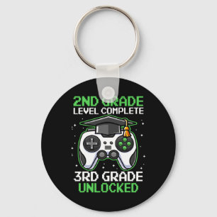 Porte-clés Niveau de gamer de 2e année jusqu'à 3e année