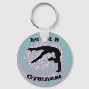 Porte-clés Niveau de gymnastique (N'Importe Quel Niveau) Port