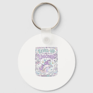 Porte-clés Niveau de licorne monte comme une licorne adorable