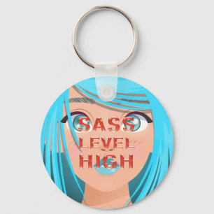 Porte-clés Niveau de Sass Élevé