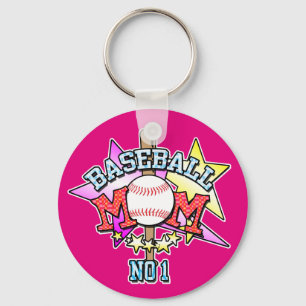 Porte-clés No1 Baseball Maman Key Ring