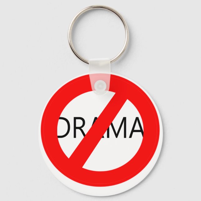 Porte-clés No Drama Keychain (Recto)