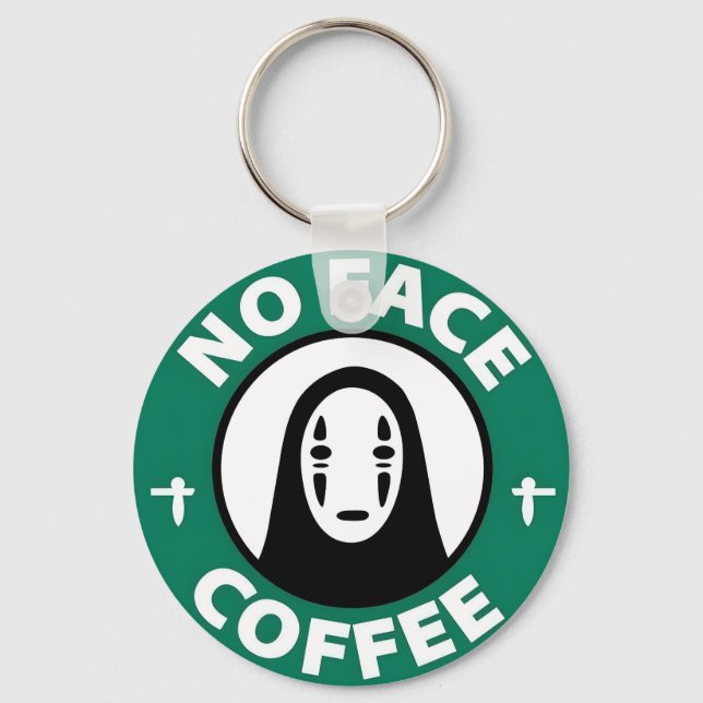 Porte-clés No Face Coffee Logo (Recto)