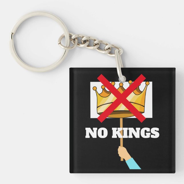 Porte-clés No Kings (Devant)