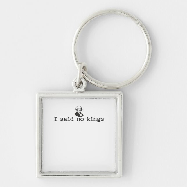 Porte-clés No Kings In America Bold Casual (Devant)