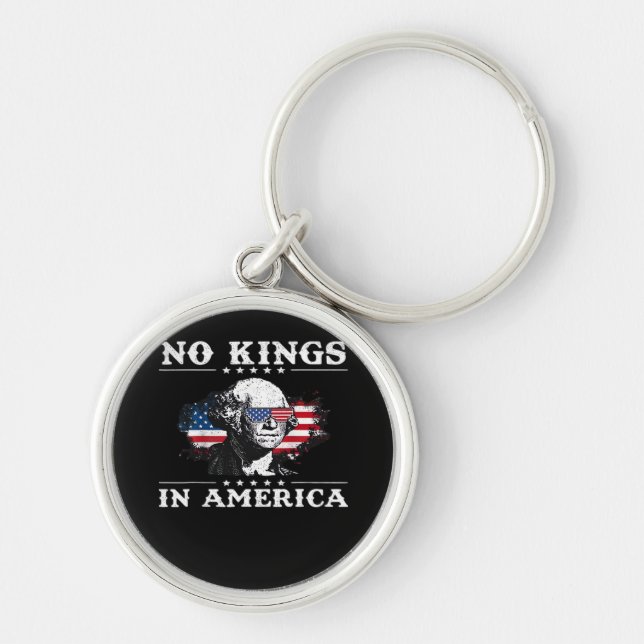 Porte-clés No Kings In America Doge Classic Funny Meme (Devant)