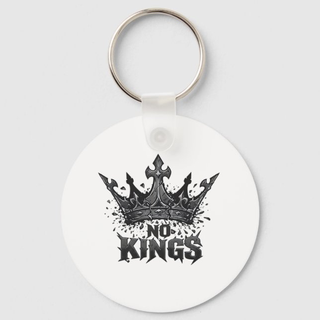 Porte-clés No Kings In America Minimal Clean (Recto)