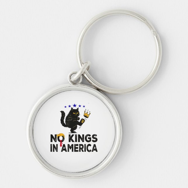 Porte-clés No Kings In America We The People Political Minima (Devant)