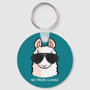 Porte-clés No Prob-Llama