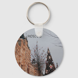 Porte-clés Noël à Moscou