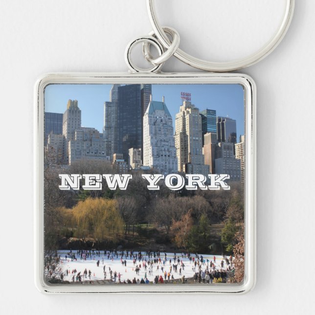 PORTE-CLÉS NOËL À NEW YORK (Devant)