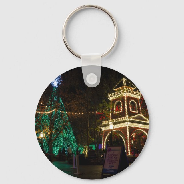 Porte-clés Noël À Silver Dollar City (Recto)