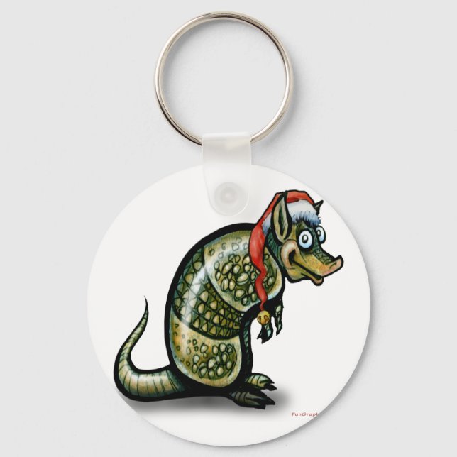 Porte-clés Noël Armadillo (Recto)
