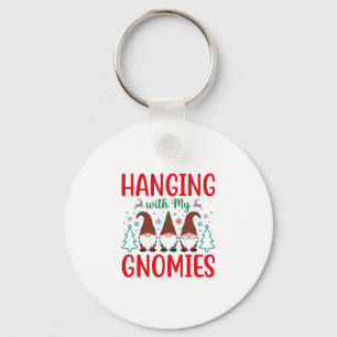 Porte-clés Noël avec mes gnomes Gnome de Noël