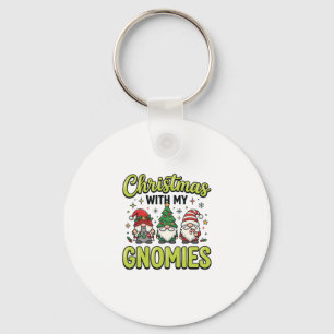 Porte-clés Noël avec mes lutins modèle gnome