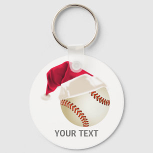 Porte-clés Noël baseball
