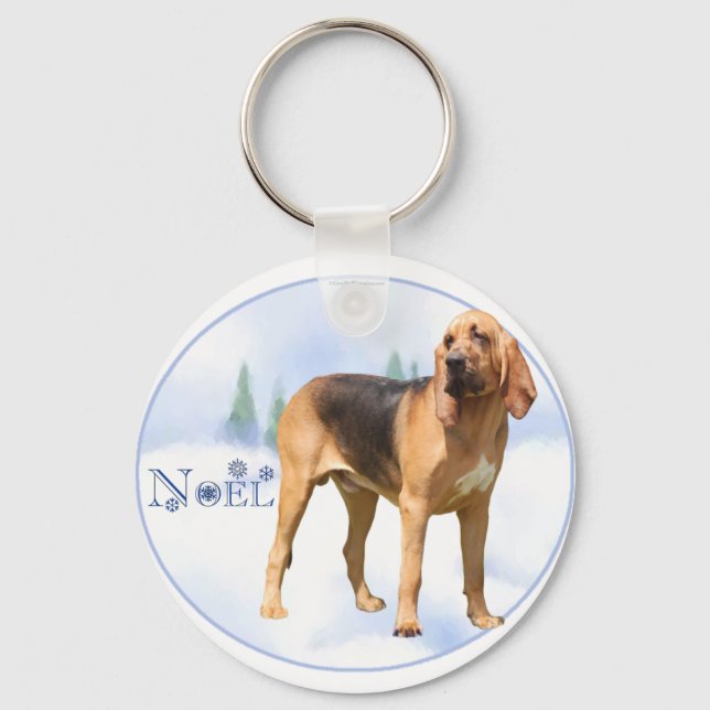 Porte-clés Noel Bloodhound (Recto)