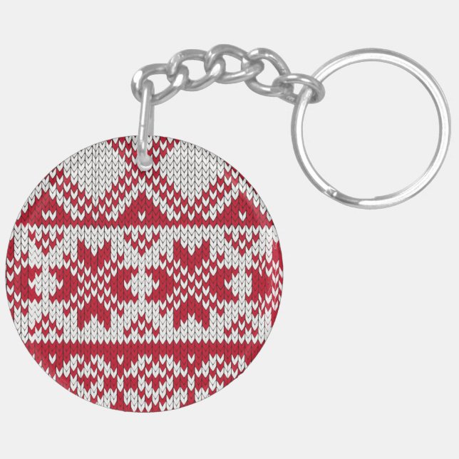 Porte-clés Noël confit (Dos droit)