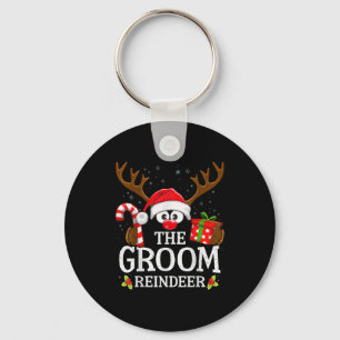 Porte-clés Noël Correspondant au Mari Renne Famille