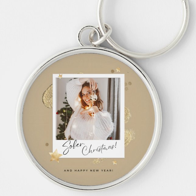 Porte-clés Noël de la sobriété (Devant)