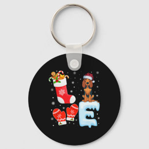 Porte-clés Noël de Noël de Santa Hat Stocker Américain Anglai