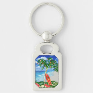 Porte-clés Noël de plage
