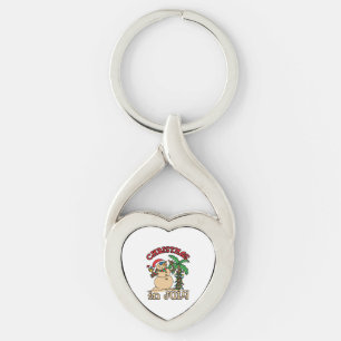 Porte-clés Noël En Juillet Drôle Snowman