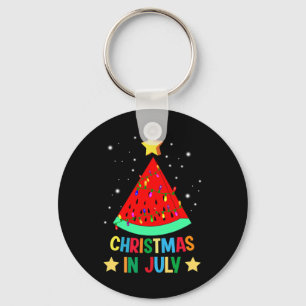 Porte-clés Noël en Juillet Pastèque Arbre de Noël Cadeau de V