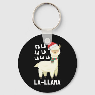 Porte-clés Noël Fa La Llama Essentiel