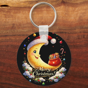 Porte-clés noël lunaire