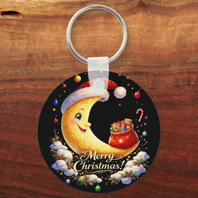 Porte-clés noël lunaire (Verso)