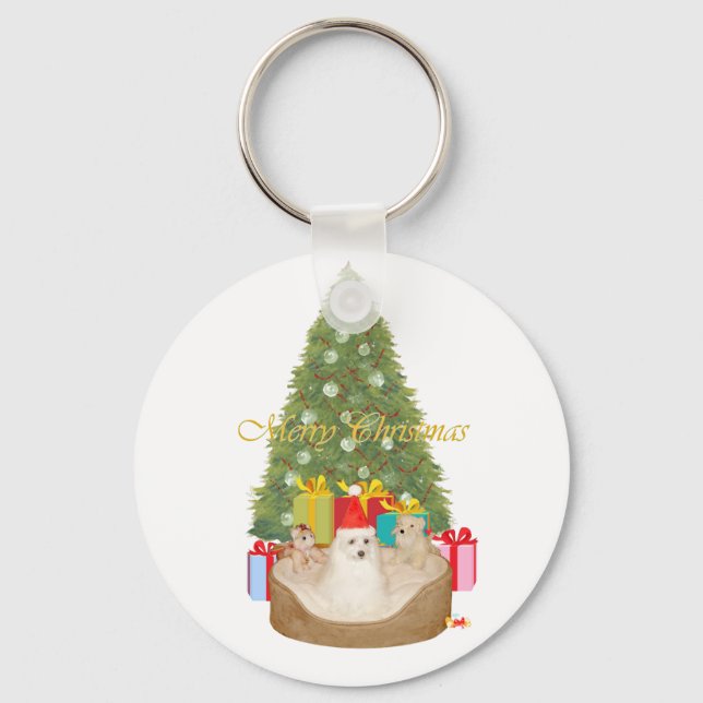 Porte-clés Noël maltais (Recto)