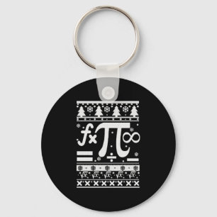 Porte-clés Noël maths