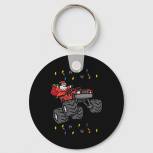Porte-clés Noël Père Noël Monster Camion Xmas Garçons Enfants