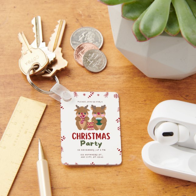 Porte-clés Noël Pier 25 Décembre À 20H Porte - clé (Bureau)