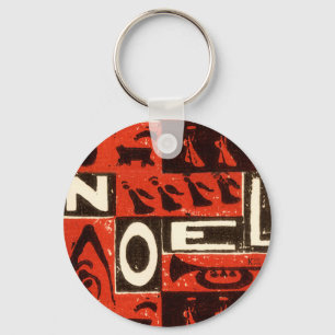 Porte-clés Noel Rouge