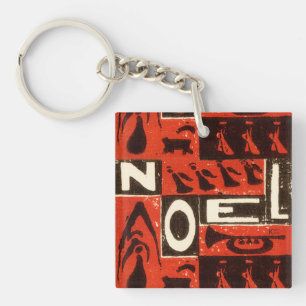 Porte-clés Noel Rouge